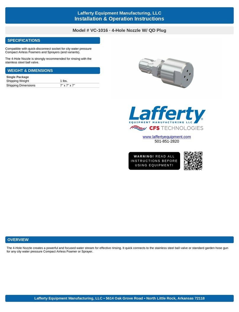 Lafferty VC-1016 Installation & operation instructions Lafferty VC-1016 Installation & operation instructions