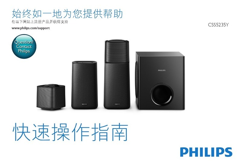 Philips CSS5235Y user manual