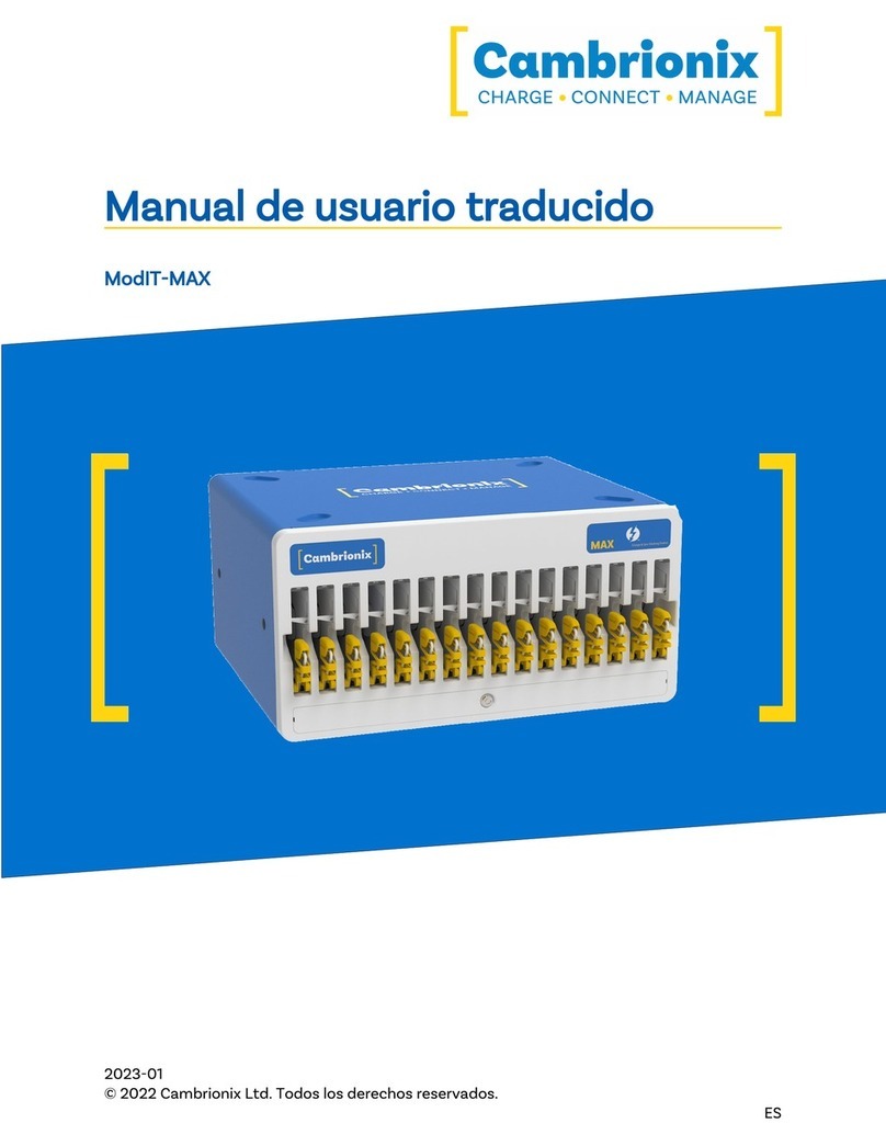 CAMBRIONIX ModIT-MAX manual
