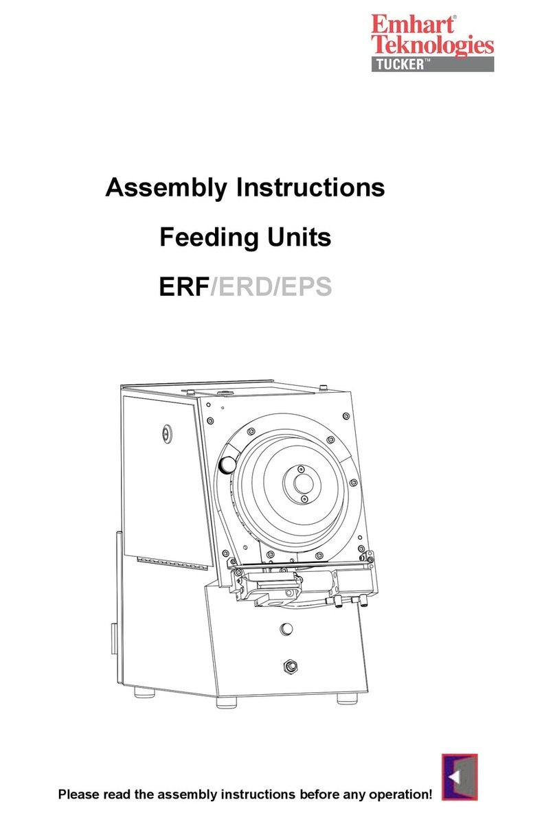 Emhart Teknologies TUCKER ERF Assembly instructions