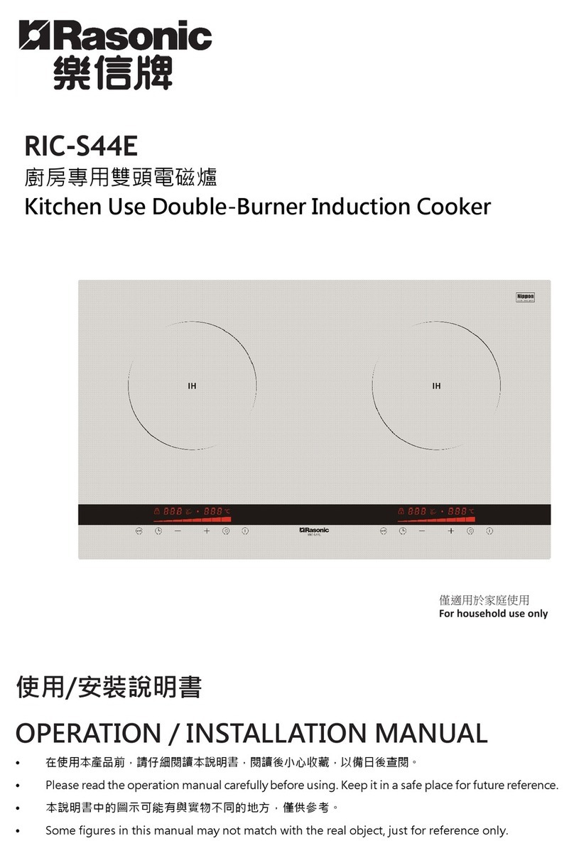 Rasonic RIC-S44E Operation & installation manual