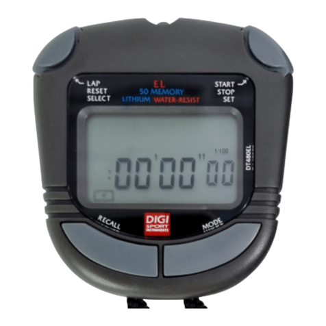 Digi Sport Instruments DT 480 User manual
