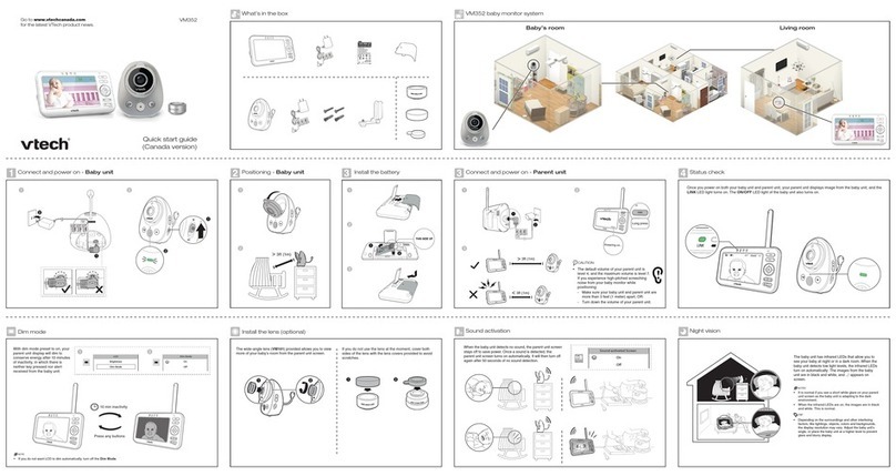 V-tech VM352 User manual