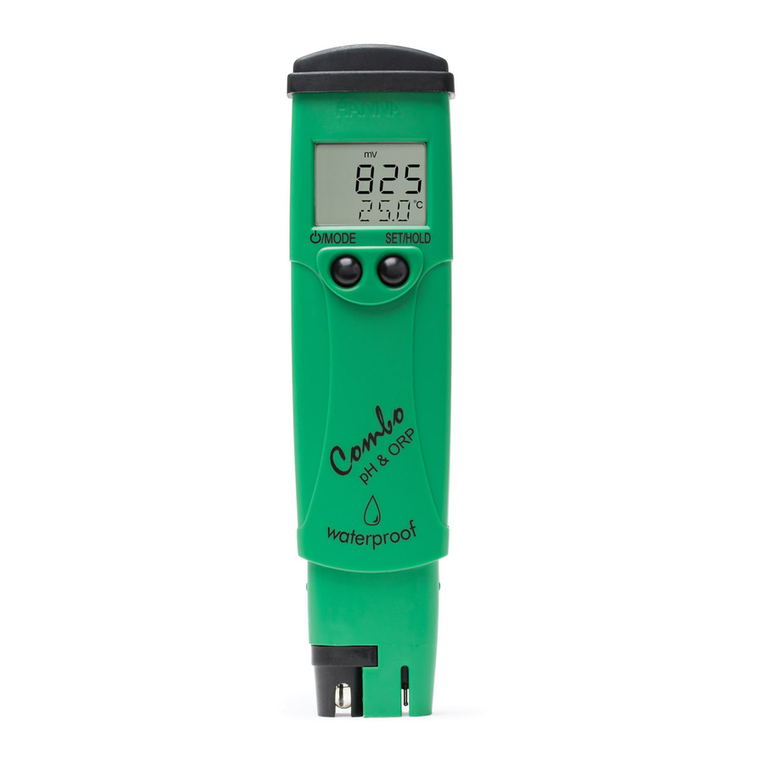 Hanna Instruments HI 98121 user manual Hanna Instruments HI 98121 user manual