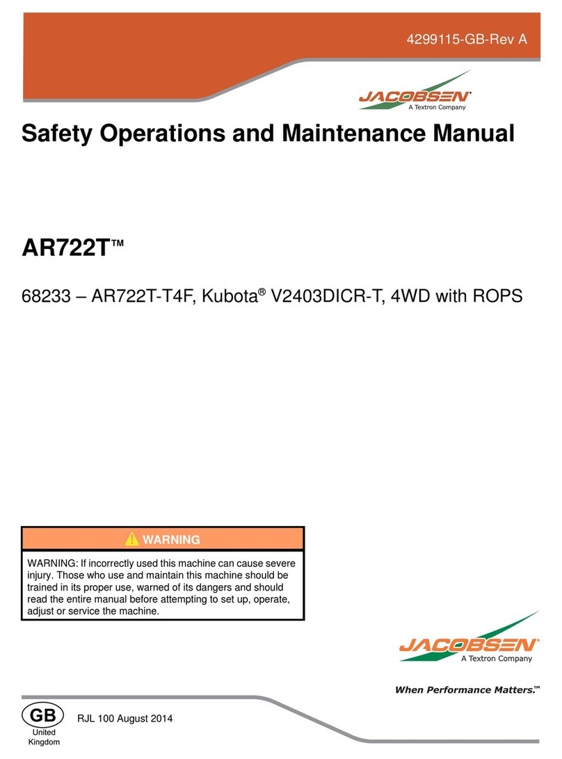 Textron JACOBSEN AR722T User manual