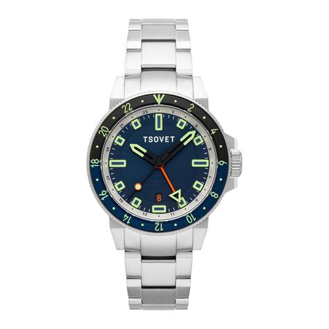Tsovet SMT DW42 GMT HYBRID KINEMATIC instruction manual