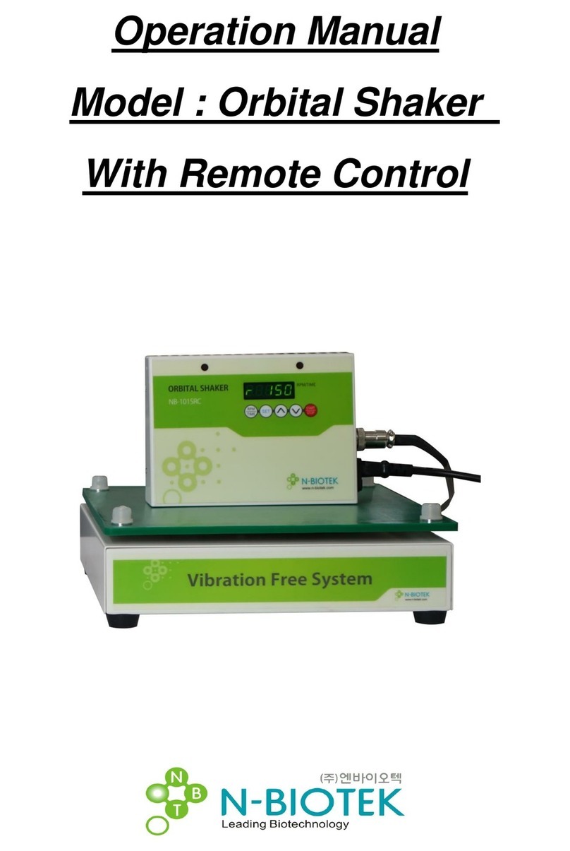N-BIOTEK NB-101SRC Operation manual