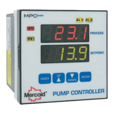 Mercoid MPCJR Series Specifications-installation and operating instructions Mercoid MPCJR Series Specifications-installation and operating instructions