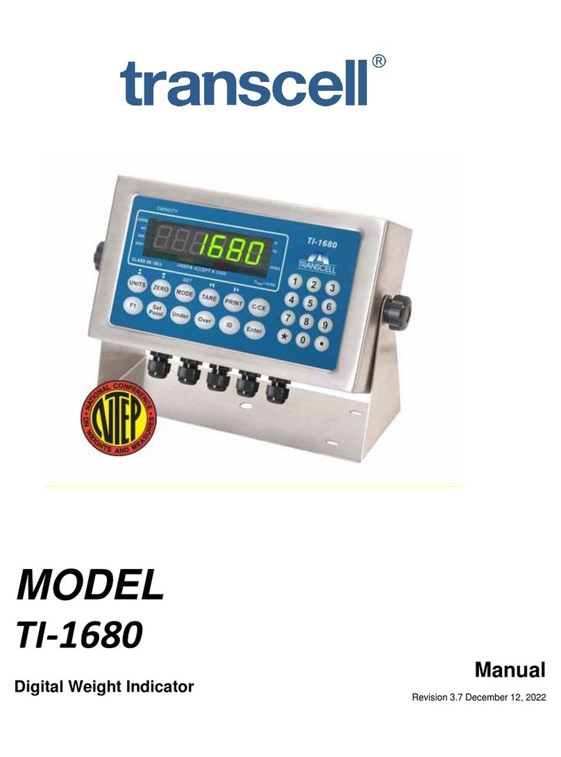 Transcell Technology TI-1680 User manual