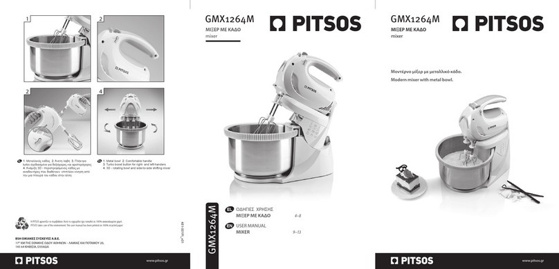 PITSOS GMX1264M user manual