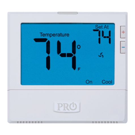 Pro 1 IAQ T801 operating manual
