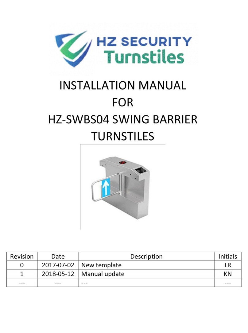 HZ Security HZ-SWBS04 User manual