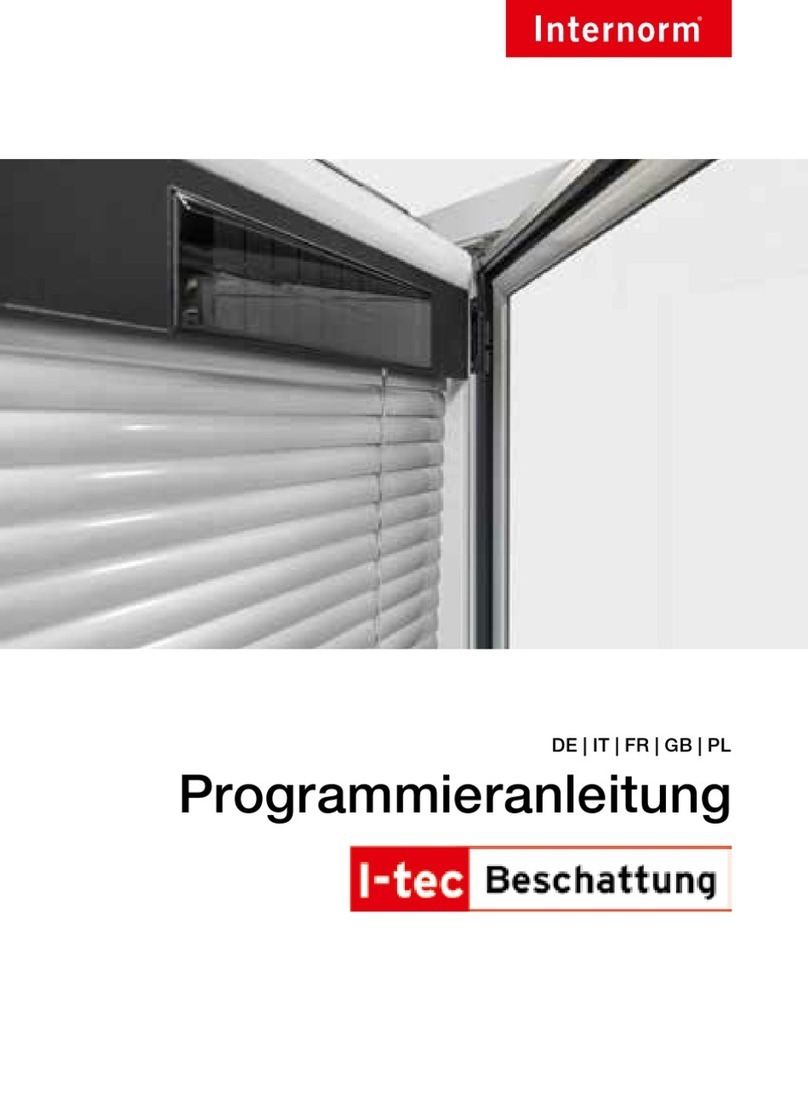 Internorm i-tec manual