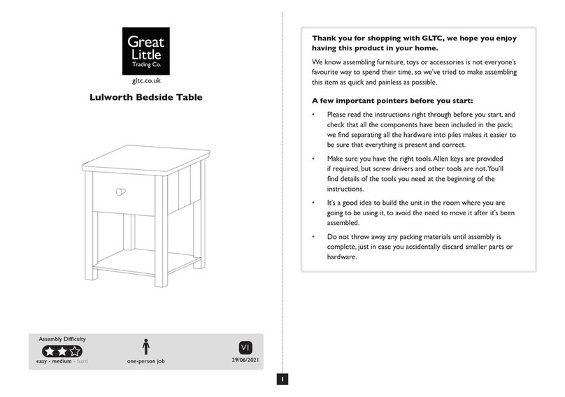 Great Little Trading Lulworth User manual Great Little Trading Lulworth User manual