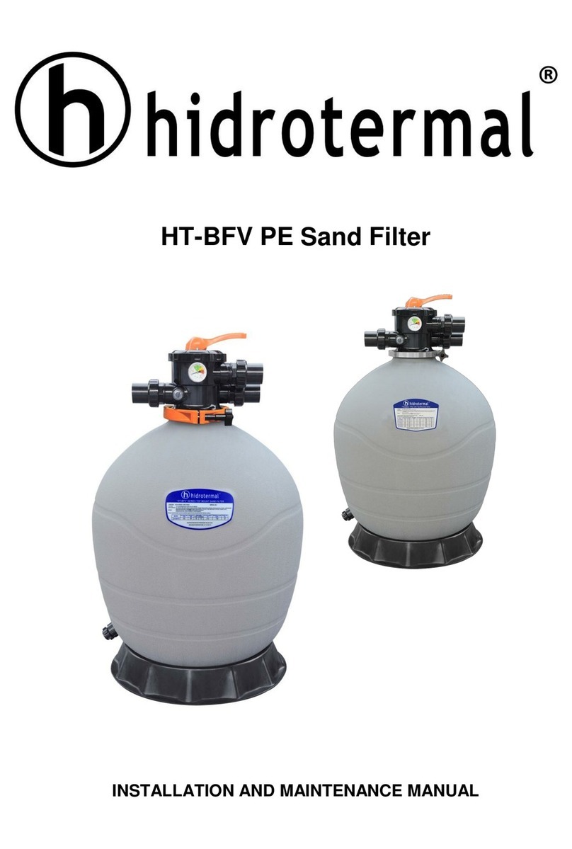 Hidrotermal HT-BFV17 Installation and maintenance manual