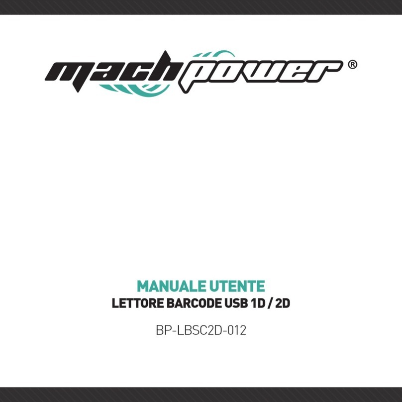MachPower BP-LBSC2D-012 user manual