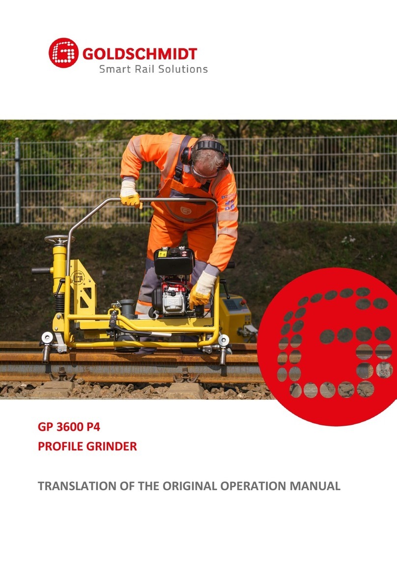 Goldschmidt GP 3600 P4 User manual