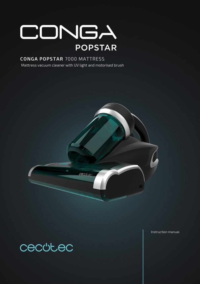 cecotec CONGA POPSTAR 7000 MATTRESS User manual
