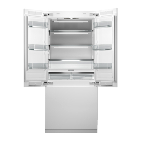 Bertazzoni RFD90S5FPNS-GM Operating instructions