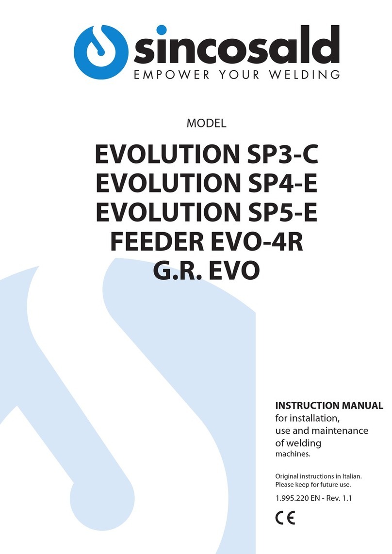 SincoSald EVOLUTION SP3-C instruction manual SincoSald EVOLUTION SP3-C instruction manual