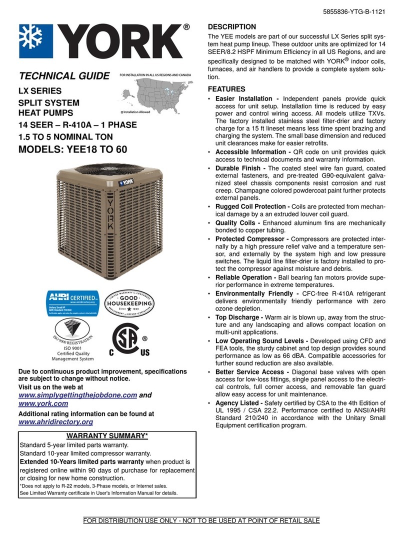 York LX series Technical guide