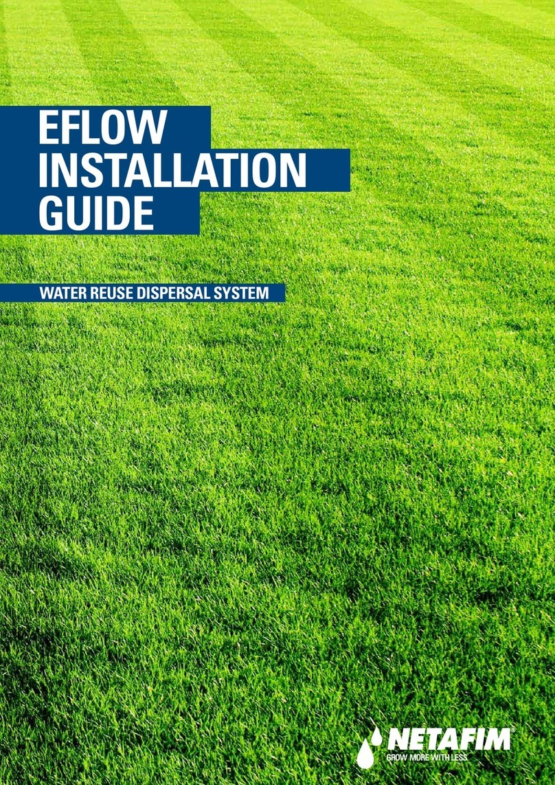 Netafim EFLOW CNL XR User manual