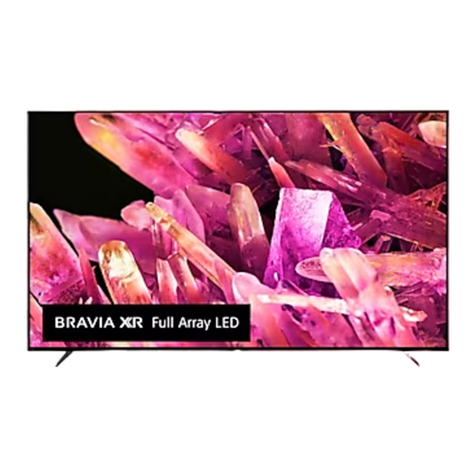 Sony BRAVIA XR-75 9 K Series User manual