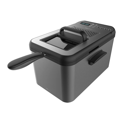 cecotec CLEANFRY LUXURY 4000 instruction manual