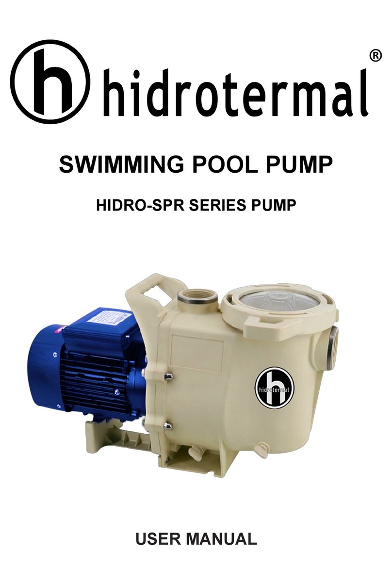 Hidrotermal HIDRO-SPR Series user manual