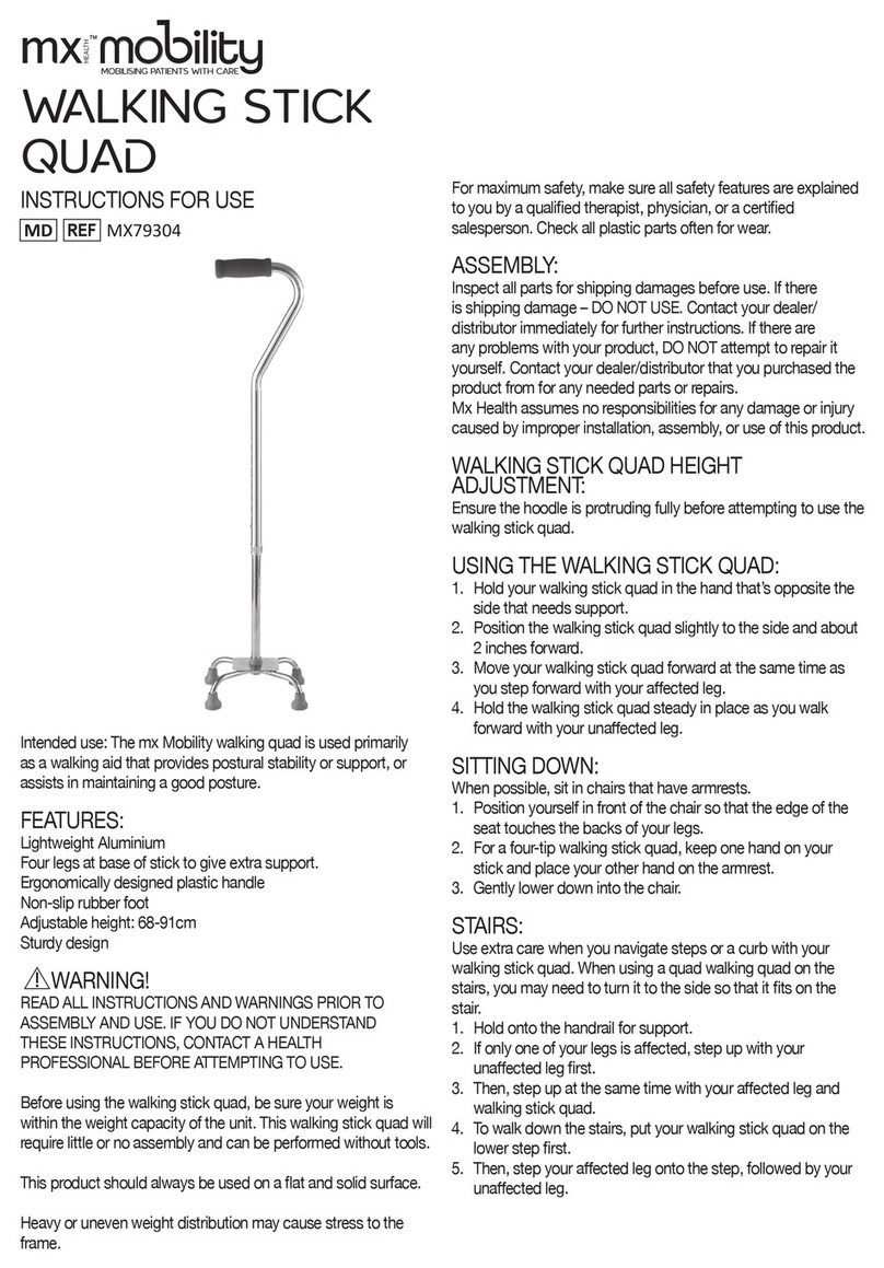 Medinox mx mobility MX79304 Instructions for use