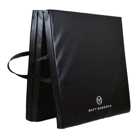 Matt Roberts Exercise Mat User manual