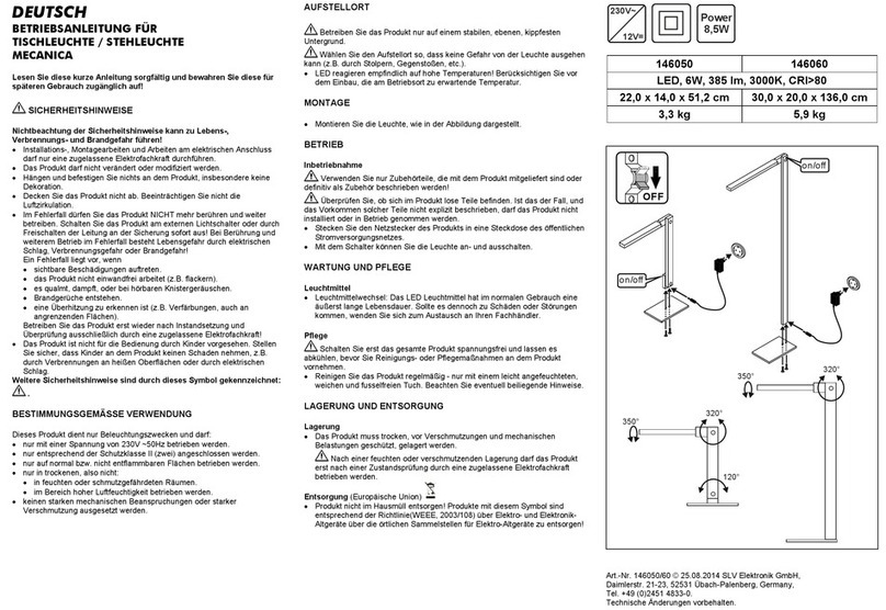 SLV Elektronik 146050 User manual