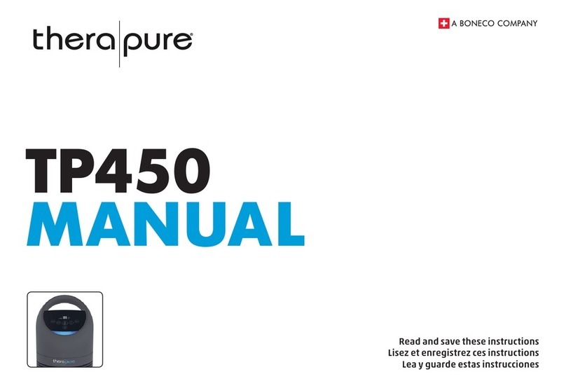 Boneco thera pure TP450 User manual Boneco thera pure TP450 User manual