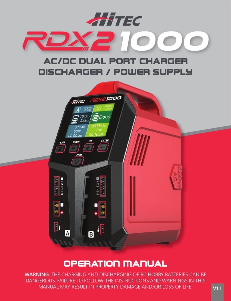 Hi-Tec RDX2 1000 Operation manual