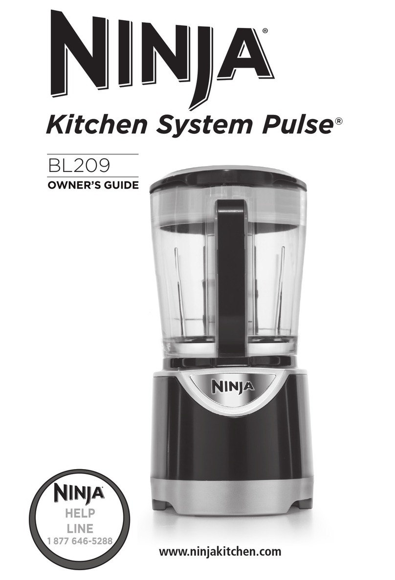 Ninja Kitchen System Pulse BL209 User manual