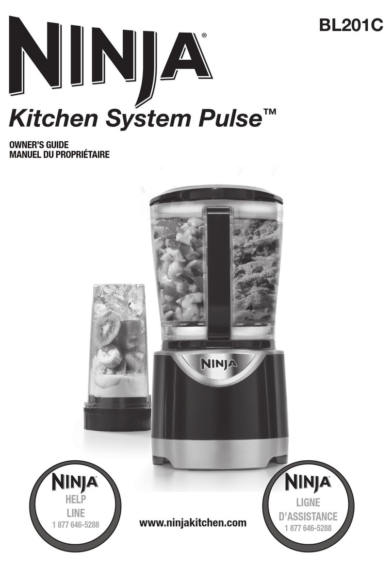 Ninja Kitchen System Pulse BL201C User manual