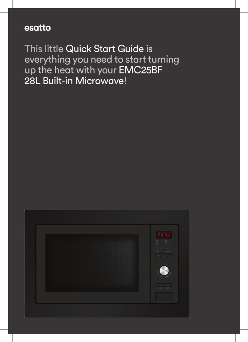 Esatto EMC25BF quick start guide