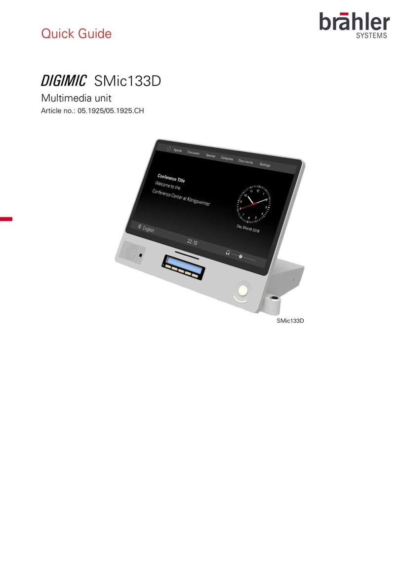 Brähler Systems DIGIMIC SMic133D quick guide Brähler Systems DIGIMIC SMic133D quick guide