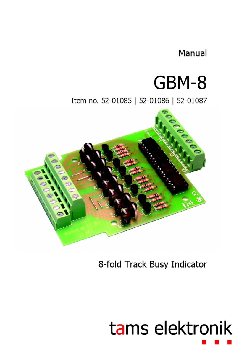 tams elektronik GBM-8 manual
