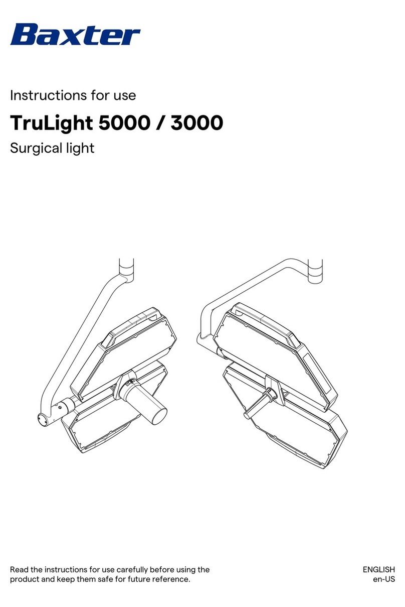 baxter TruLight 5000 User manual
