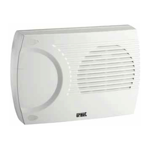 urmet domus 4850/1 quick start guide