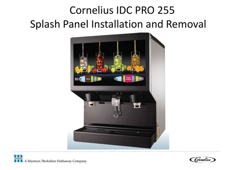 Cornelius IDC PRO 255 User manual