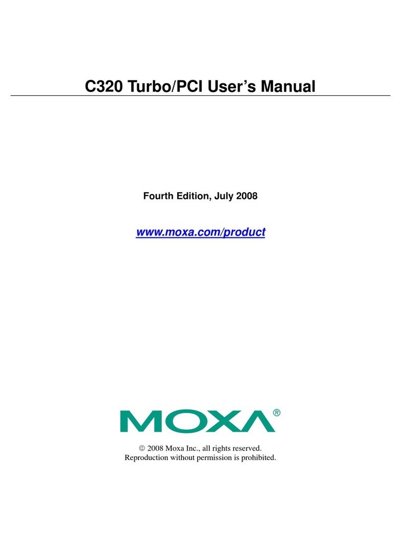 Moxa Technologies C320 User manual