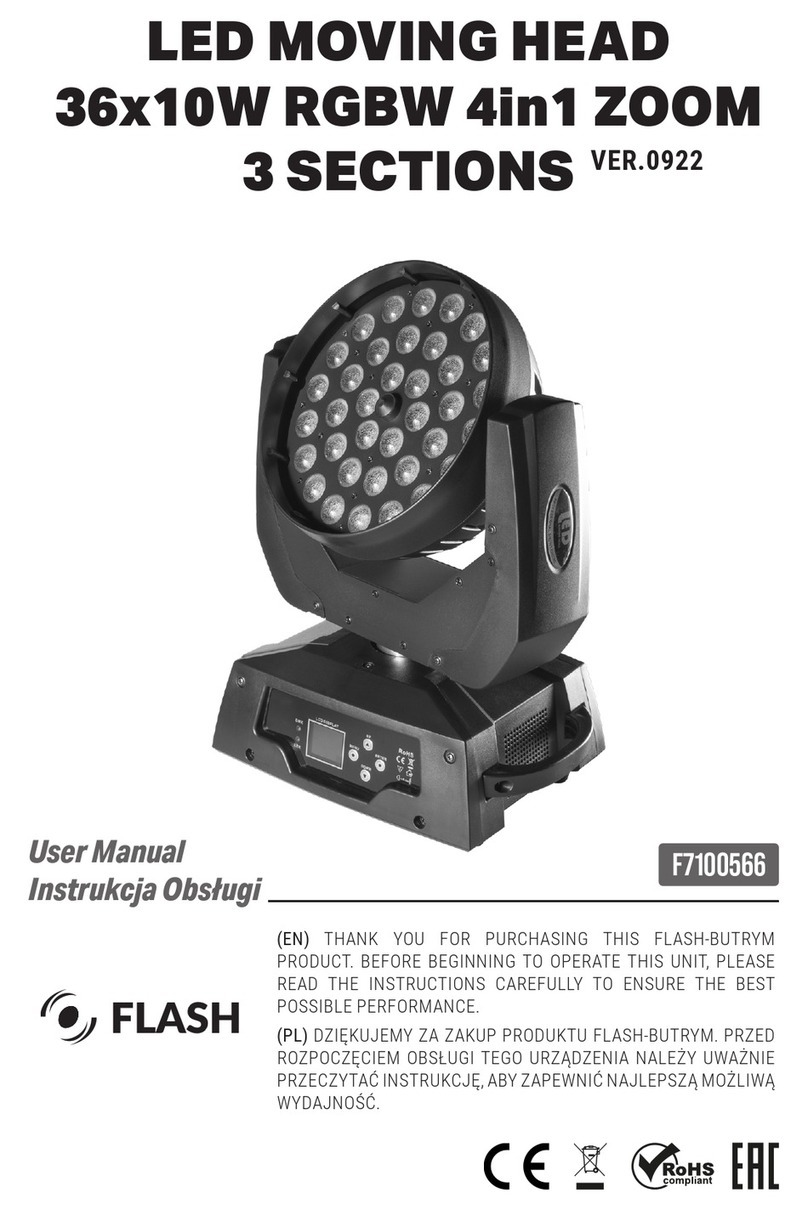 Flash F7100566 user manual