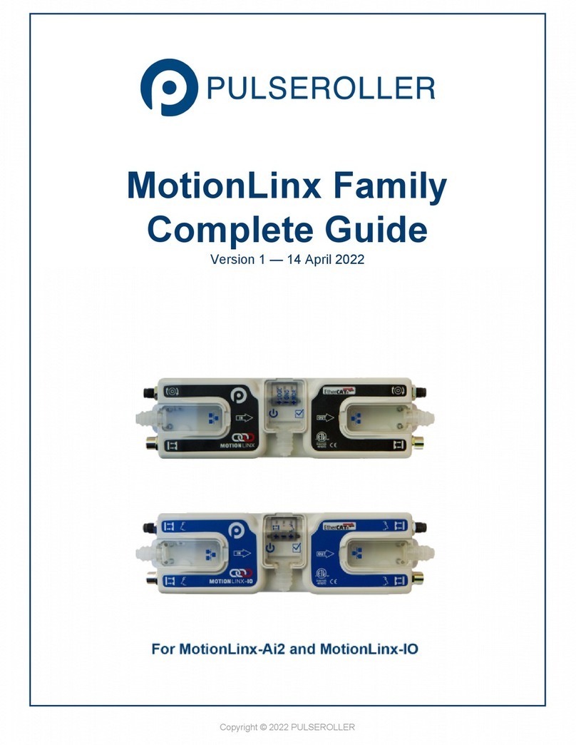 Pulseroller MotionLinx-Ai2 Complete guide