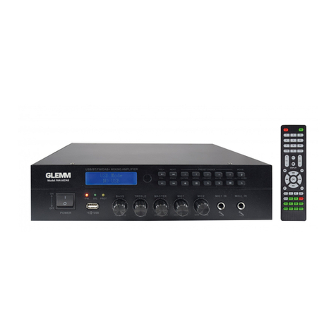 GLEMM PAA 60DAB User manual