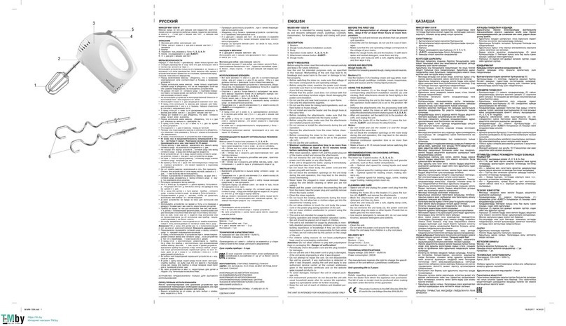 Maxwell MW-1358 W User manual