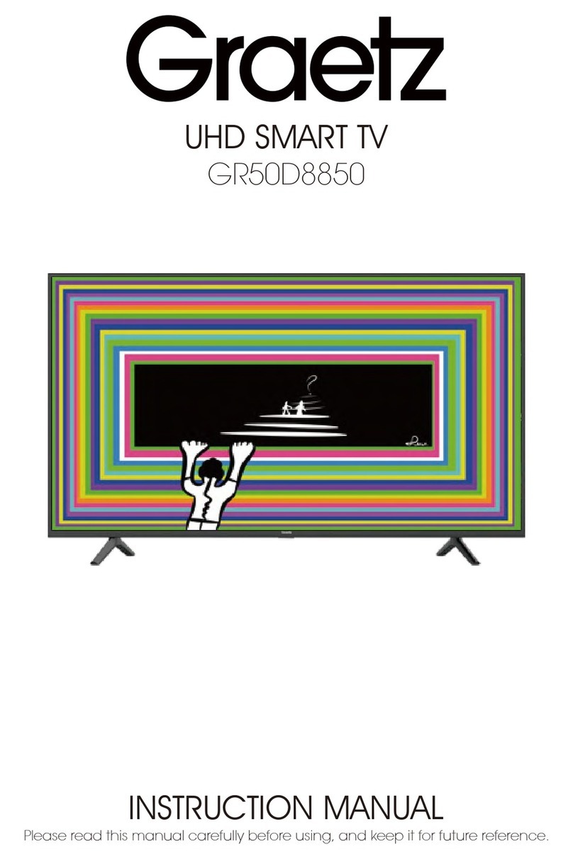 Graetz GR50D8850 instruction manual
