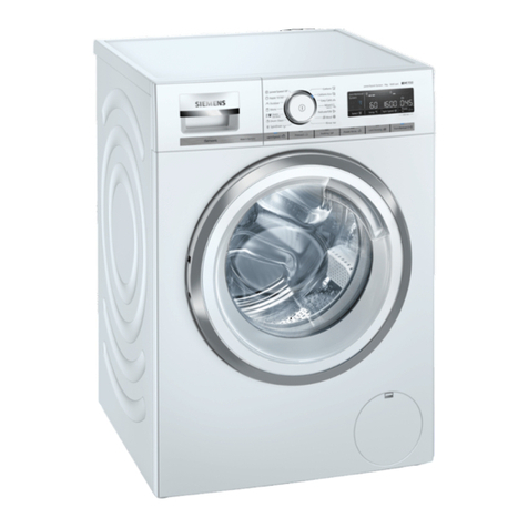 Siemens WM16XM90IL User manual