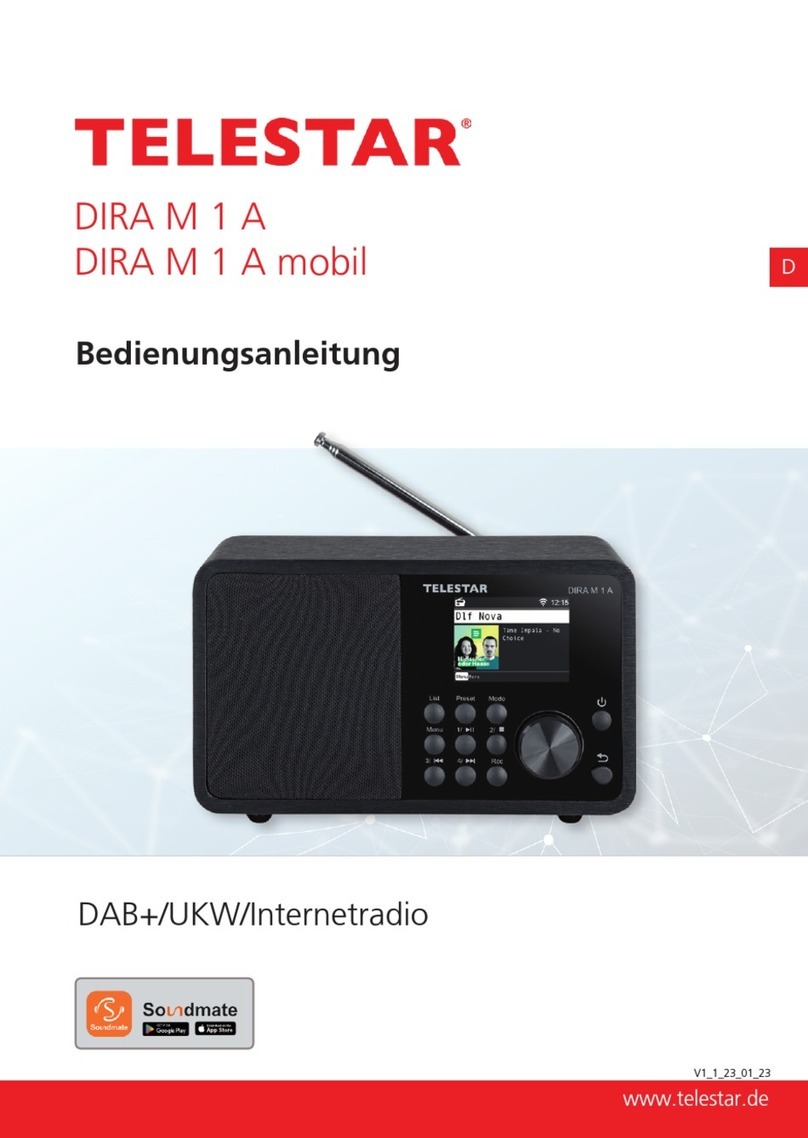 Telestar DIRA M 1 A operating instructions